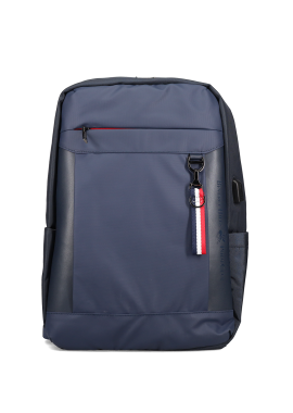 Μπλε ανδρικό backpack