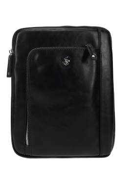 Μαύρη ανδρική χιαστί τσάντα