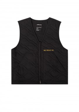 THE HUNDREDS - THE HUNDREDS Ανδρικό Αμάνικο Μπουφάν Link Cable Vest - ΜΑΥΡΟ-T24W103011-BLACK