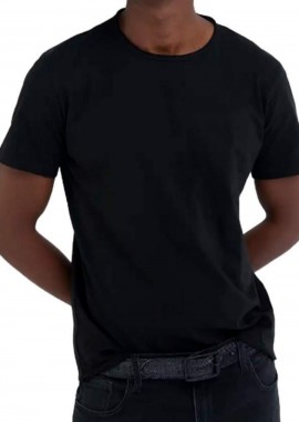 REPLAY - REPLAY T-Shirts ανδρικά M3590A.000.2660 - Μαύρο-M3590A.000.2660-098-BLACK
