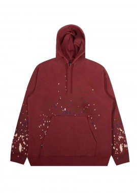 THE HUNDREDS Φούτερ με Κουκούλα Bandulu Hooded - ΜΠΟΡΝΤΟ-T24F102008-BURGUNDY