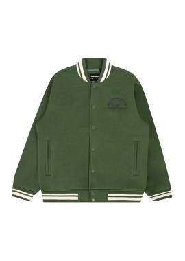 THE HUNDREDS - THE HUNDREDS Μπουφάν Team Fleece Jacket - Πράσινο-T24F103013-GREEN