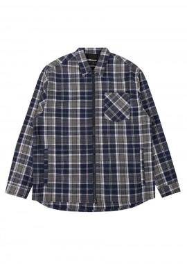 THE HUNDREDS overshirt Alma LS Woven - Μπλε καρό-T24F108011-BLUE