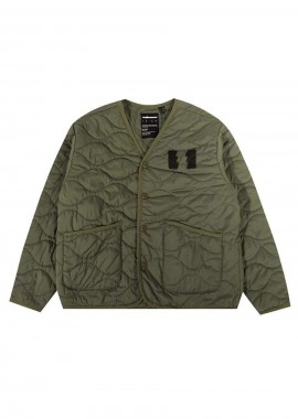 THE HUNDREDS - THE HUNDREDS Μπουφάν Teenager Liner Jacket - Χακί-T24F203009-KHAKI