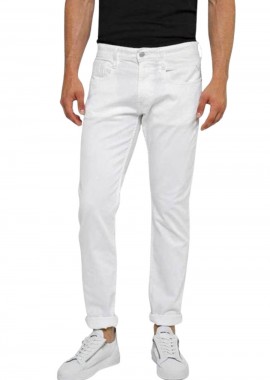 REPLAY Jeans M914D .000.8005301 - ΑΣΠΡΟ-M914D.000.8005301-WHITE