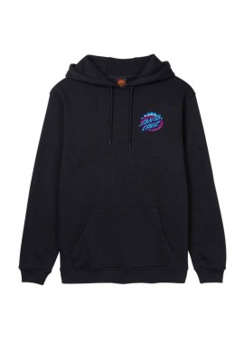 SANTA CRUZ - SANTA CRUZ Φούτερ με Κουκούλα Kendall End Of The Dot Hood - ΜΑΥΡΟ-SCA-HDY-10003-BLACK