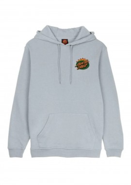 SANTA CRUZ Φούτερ με Κουκούλα Kendall End Of The Dot Hood - ΓΚΡΙ-SCA-HDY-9991
