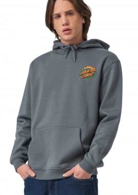 SANTA CRUZ Φούτερ με Κουκούλα Kendall End Of The Dot Hood - GREY-SCA-HDY-9997-GREY