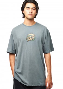 SANTA CRUZ T-Shirt Kendall End Of The Dot T-Shirt - ΓΚΡΙ-SCA-TEE-12753-GREY