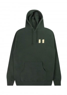 THE HUNDREDS - THE HUNDREDS Unisex Φούτερ με Κουκούλα Wildfire Logo Pullover - ΠΡΑΣΙΝΟ-F23S102011-GREEN