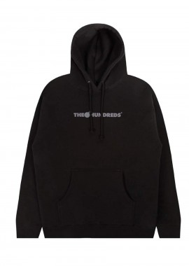 THE HUNDREDS Unisex Φούτερ με Κουκούλα Bar Logo Pullover - ΜΑΥΡΟ-F23S102009-BLACK