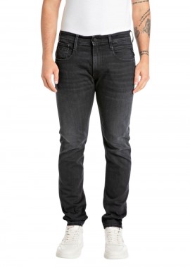 REPLAY Men\'s Jeans- Μαύρο-M914Y.000.573B714-BLACK