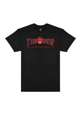 Thrasher x Spitfire Big Head T-Shirt Μαύρο-311671-BLACK