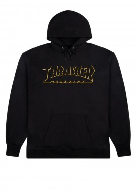 THRASHER - Thrasher Ανδρικό Φούτερ Shadow Mag -Μαύρο-315069-BLACK