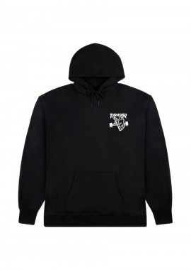 Thrasher x Spitfire Φούτερ Classic Swirl - Μαύρο-315077-BLACK