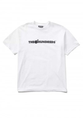 THE HUNDREDS T Shirts Bar Logo - Λευκό-F23S101001-WHITE
