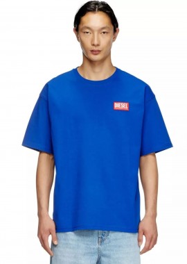 DIESEL Ανδρικό T-BOXT-LAB T-SHIRT - ΜΠΛΕ-S25A149470NIAR-BLUE