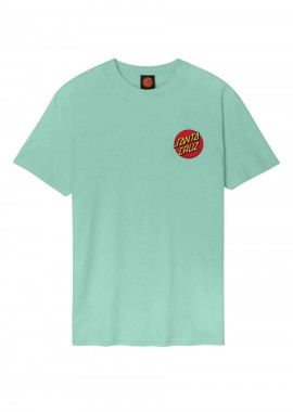 SANTA CRUZ T-Shirts Classic Dot Chest Ανδρικό T-Shirt - Μέντα-SCA-TEE-13377-MINT