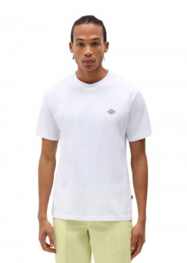Dickies Ανδρικό Mapleton SS Tee - Λευκό-DK0A4XDBWHX1-WHITE