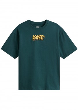 VANS T-Shirts Ανδρικό STONE SWIRL LOOSE SS - Mystic Moss Πράσινο-VN000VY1FRJ1-GREEN