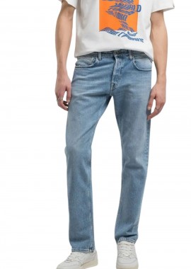 REPLAY - REPLAY Ανδρικό Denim Jean MA972R.000.737814 - ΜΠΛΕ-MA972R.000.737814-110-DENIM