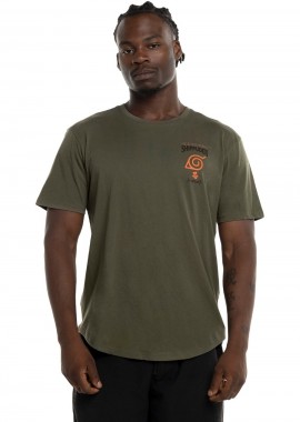 CAPSLAB - Capslab Naruto Ανδρικό T-Shirt - Χακί-CL/NS5/1/TR/NAR2-KHAKI