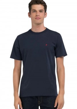 Replay Ανδρικό T-Shirt M3015 - Μπλε-M3015 .000.2660-BLUE