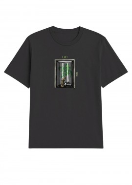 ANTETOKOUNBROS AB Elevator Tee - Μαύρο-APCD162U60-BLACK
