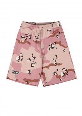 Grimey Ανδρική Βερμούδα Concrete Jungle Baggy - Ροζ-GBSS201-PINK