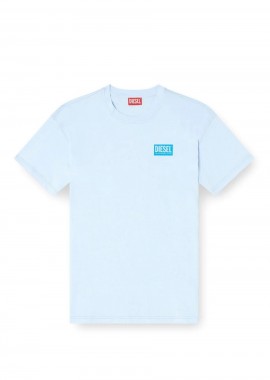 Diesel T-Norm-V13 Ανδρικό T-Shirt - Γαλάζιο-S26A209750QIAM-LIGHT BLUE