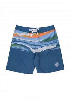 SANTA CRUZ Ανδρικό Μαγιό Water View Boardshort - Μπλε-SCA-SHR-5072