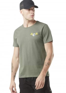VON DUTCH T Shirts VD/P/1/TSC/EYE/K (old code VD/1/TSC/EYE/K) - Χακί-VD/P/1/TSC/EYE/K-KHAKI