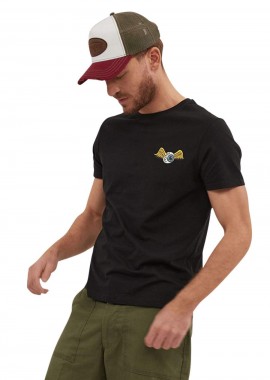 VON DUTCH Ανδρικό T-Shirt VD/1/TSC/EYE/NR - Μαύρο-VD/1/TSC/EYE/NR-BLACK
