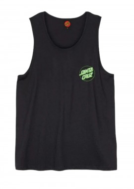 SANTA CRUZ - SANTA CRUZ Αμάνικες Μπλούζες Partial Dot Vest - ΜΑΥΡΟ-SCA-VST-0816-BLACK