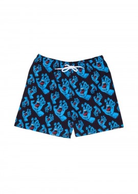 SANTA CRUZ ανδρικό μαγιό Hands All Over Swimshort - BLACK-SCA-SHR-4959-BLACK