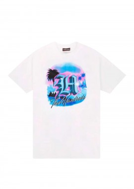 THE HUNDREDS T-SHIRT Airbrushed Big H- ΑΣΠΡΟ-T24S101017-WHITE