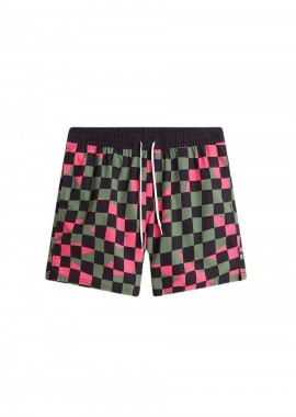 VANS ΑΝΔΡΙΚΟ ΜΑΓΙΟ PRIMARY CHECKBOARD ELAS - MULTI-VN000G7RGWL1-MULTI