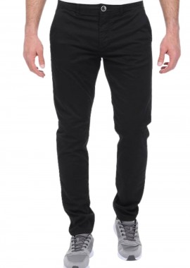 SEINSE Ανδρικά Παντελόνια Pant TK A - ΜΑΥΡΟ-PSE1063SS-BLACK