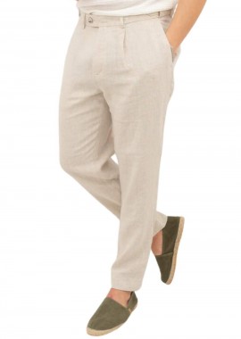 SEINSE Ανδρικό Παντελόνι PANT TK A - ΜΠΕΖ-PSE1238SS-BEIGE