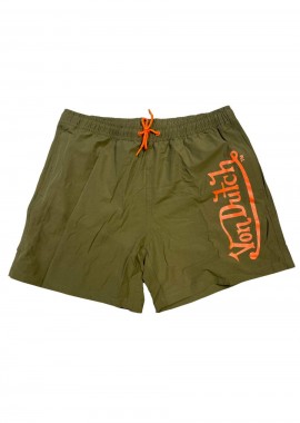 VON DUTCH Μαγιό ανδρικό VD/1/SB/MICK/K - ΧΑΚΙ-VD/1/SB/MICK/K-KHAKI