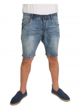 SMITHY`S Σορτς- Βερμούδες JEANS SHORTS - DENIM-SS21MBD641-DENIM