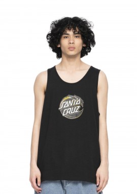 SANTA CRUZ Αμάνικες Μπλούζες Holo Wave Dot Vest - Μαύρο-SCA-VST-0725-BLACK