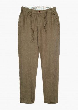 SSEINSE Παντελόνια Pantalaccio - BROWN-PSE1118SS-BROWN
