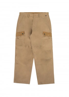 THE HUNDREDS Παντελόνια Wetlands Cargo Pants - ΜΠΕΖ-T23F104018-BEIGE