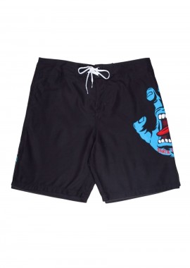 SANTA CRUZ Μαγιό Screaming Hand Boardshort - ΜΑΥΡΟ-SCA-SHR-4123-BLACK