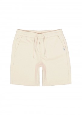 GARCIA - GARCIA Ανδρική Βερμούδα Sweat Shorts R261311_ - Off White-R261311-WHITE