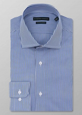 OXFORD COMPANY - Oxford Company ανδρικό πουκάμισο club με ριγέ σχέδιο Regular Fit