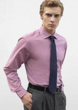 OXFORD COMPANY - Oxford Company ανδρικό πουκάμισο club με καρό σχέδιο Regular Fit