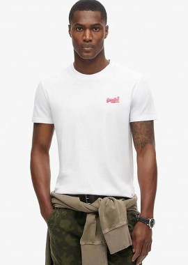 SUPERDRY & CO - Superdry ανδρικό T-shirt με κεντημένο λογότυπο Slim Fit