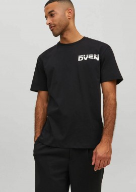 JACK & JONES - JACK & JONES ανδρικό T-shirt με graphic print και lettering